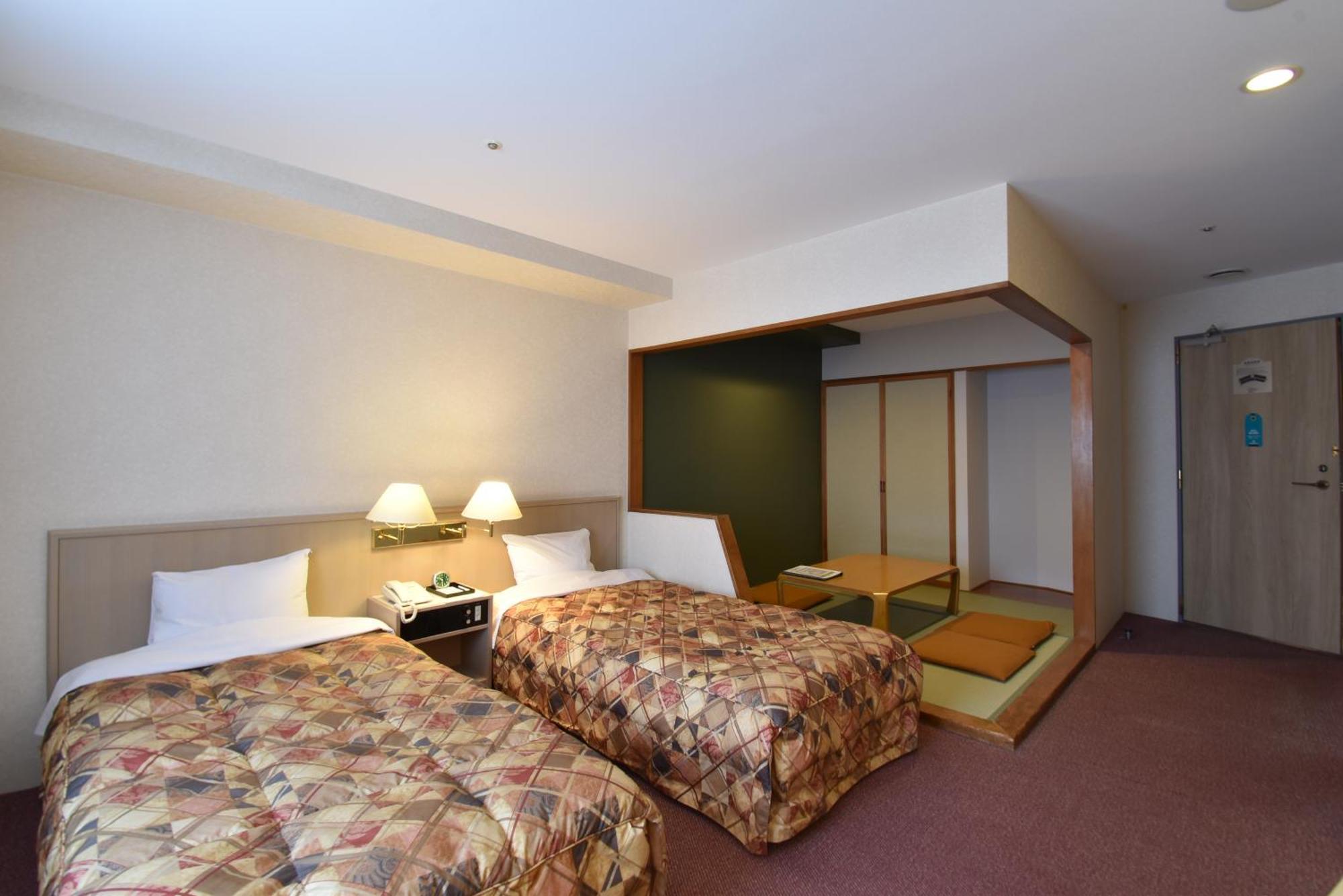Biei Shirogane Onsen Hotel Park Hills Rum bild