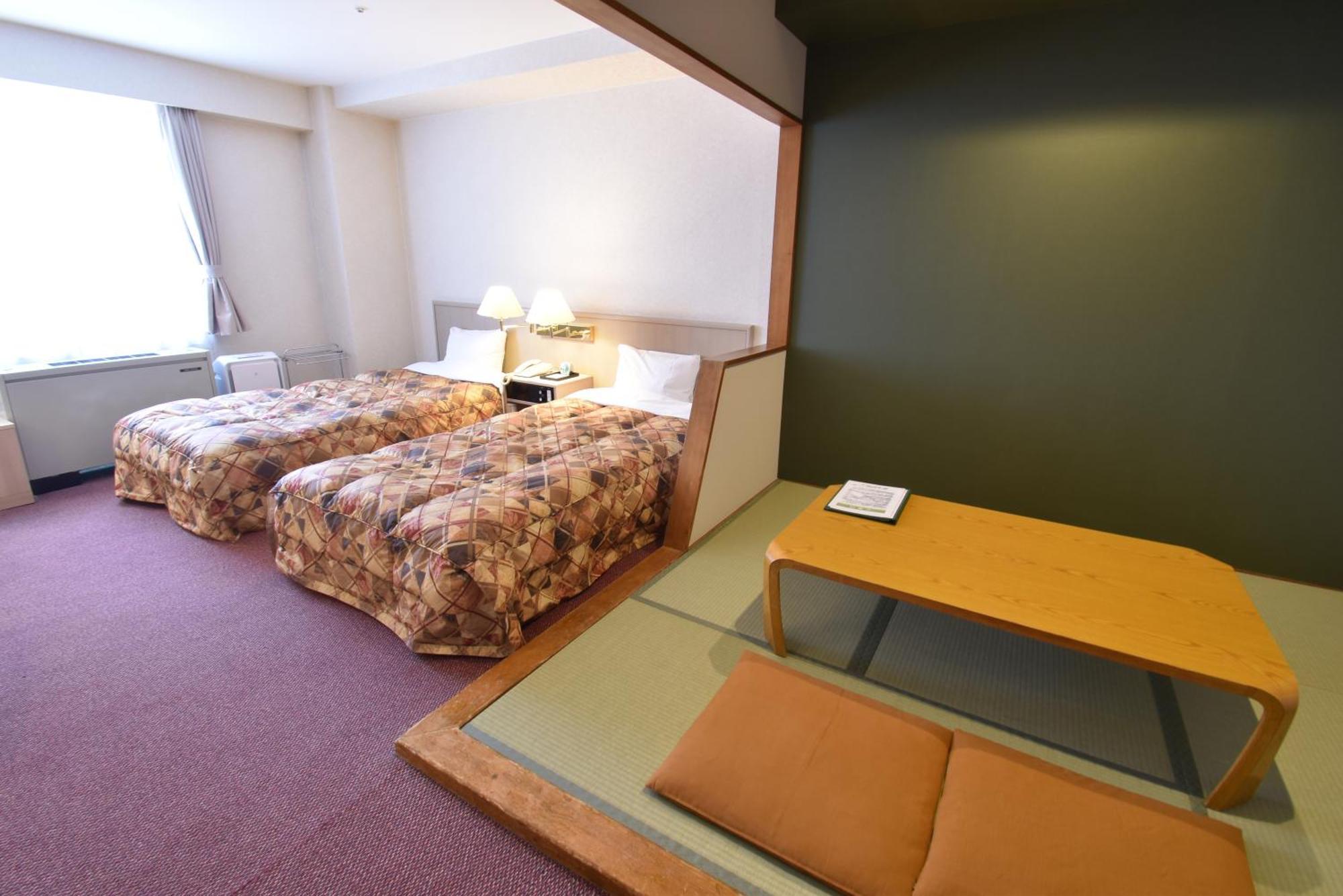 Biei Shirogane Onsen Hotel Park Hills Rum bild